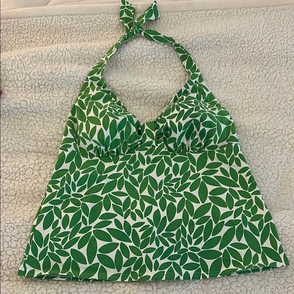 Lands End Tankini Top Size 12